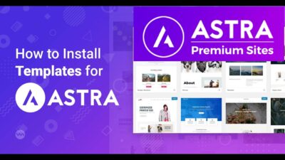 Astra Premium Sites Plugin – Starter Templates Access via WPMart